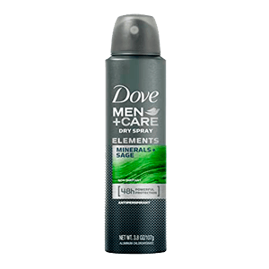 MINERAL & SAGE MEN+CARE SPRAY DEODORANT 150 ml