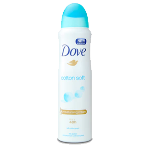 COTTON SOFT MOISTURE CREAM SPRAY DEODORANT 150 ml