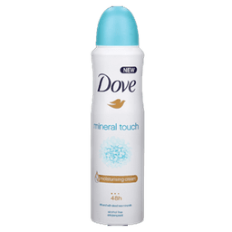 Dove - MINERAL TOUCH MOISTURE CREAM SPRAY DEODORANT 150 ml - Deodorant