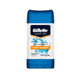 Gillette - SPORT TRIUMPH CLEAR GEL DEODORANT 3.8 oz - Deodorant