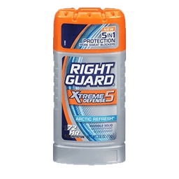 Right Guard - XTREME DEFENSE 5 ARCTIC REFRESH STICK DEODERANT 2.6 oz - Deodorant