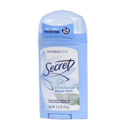 Secret - SHOWER FRESH INVISIBLE SOLID DEODORANT 2.6 oz - Deodorant