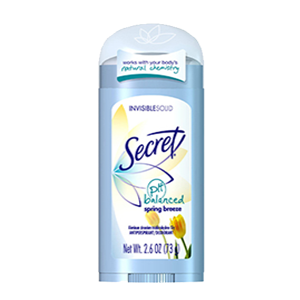 SPRING BREEZE INVISIBLE SOLID DEODORANT 2.6 oz