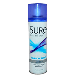 Sure - SPRAY REGULAR DEODERANT  6 oz - Deodorant