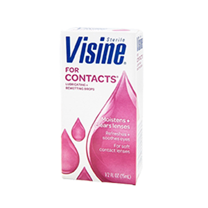 FOR CONTACTS LUBRICATING AND REWETTING EYE DROPS 0.5 oz