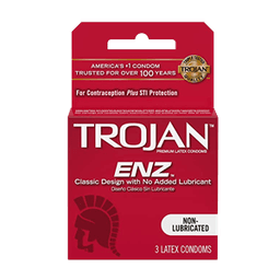 Trojan - LUBRICATED RED CONDOMS 3 ct - Medicine