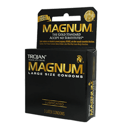 MAGNUM BLACK ULTRA THIN CONDOM 3 ct image