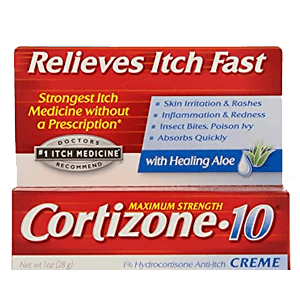 HIDROCORTIZONE ANTI ITCH CREAM 1 oz ALOE