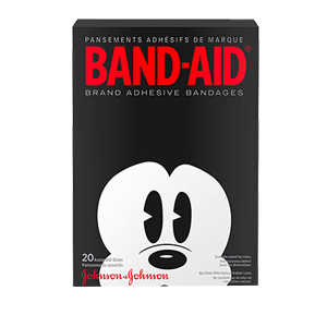 ADHESIVE BANDAGE MICKEY MOUSE ASSORTED 20 ct