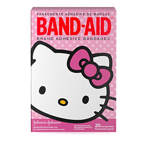 ADHESIVE BANDAGE HELLO KITTY 20 ct