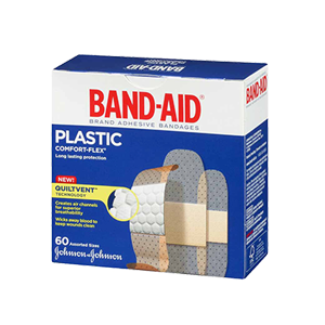 ADHESIVE BANDAGE PLASTIC 60 ct