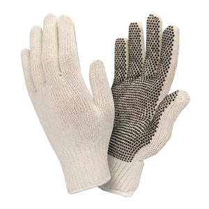 GLOVES KNIT DOT (WHITE)