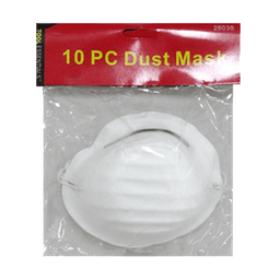 Trisonic - DUST MASK 10 ct - Batteries/electrical