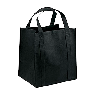 SHOPPING BAG BLACK 1000 ct