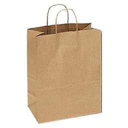 PAPER SHOPPING BAG 13X7"X17" 250 ct - Home & Kitchen