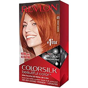 COLORSILK HAIR COLOR 45 BRIGHT AUBURN