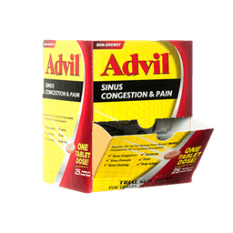 Advil - SINUS CONGESTION & PAIN TABLETS 25/2 ct - Medicine