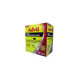 Advil - SINUS CONGESTION & PAIN TABLETS 50/2 ct - Medicine