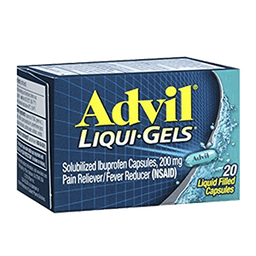 IBUPROFEN LIQUID GELS 20 ct image