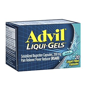 IBUPROFEN LIQUID GELS 20 ct