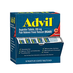 Advil - IBUPROFEN TABLETS 50/2 ct - Medicine