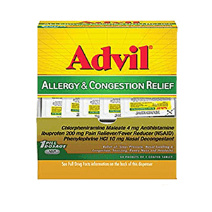 ALLERGY & CONGESTION TABLETS RELIEF 50/1 ct