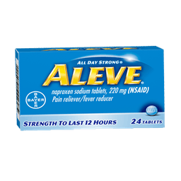 Aleve - PAIN RELIEVER & FEVER REDUCER TABLETS 24 ct - Medicine