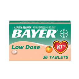 Bayer - CHILDRENS TABLETS ORANGE 81 mg 36 ct - Medicine