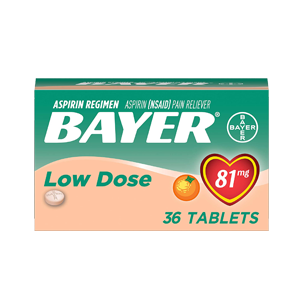 CHILDRENS TABLETS ORANGE 81 mg 36 ct