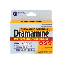 Dramamine - CHEWABLE ORANGE 8 ct - Medicine