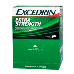 Excedrin - EXTRA STREGNTH CAPLETS 25/2 ct - Medicine