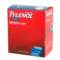 Tylenol - ACETAMINOPHEN PM EXTRA STRENGTH CAPLETS 25/2 ct - Medicine