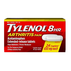 ARTHRITIS PAIN ACETAMINOPHEN CAPLETS 24 ct