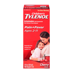 CHILDREN ACETAMINOPHEN LIQUID CHERRY 4 oz image