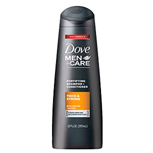 MEN + CARE  THICK  2IN1 SHAMPOO + CONDITIONER 12 oz