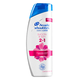 Head & Shoulders - SMOOTH & SILKY 2IN1 SHAMPOO + CONDITIONER 12.8 oz - Hair