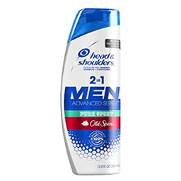 Head & Shoulders - MEN OLD SPICE PURE 2IN1 SHAMPOO + CONDITIONER 12.8 oz - Hair