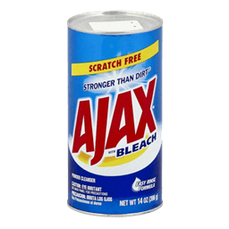 Ajax -  POWDER CLEANSER  W/BLEACH 24/14 oz - Laundry & Cleaning