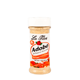 La Flor - ADOBO WITH PEPPER ECONOMY SIZE 7 oz - Home & Kitchen