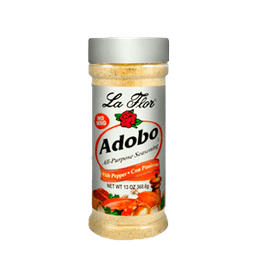 La Flor - ADOBO WITH PEPPER LARGE SIZE 13oz - Home & Kitchen