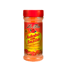 La Flor - ADOBO CON SAZON NO PEPPER LARGE SIZE 13oz - Home & Kitchen