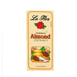 La Flor - ALMOND EXTRACT 1oz - Home & Kitchen