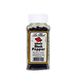 La Flor - BLACK PEPPER GROUND MEDIUM SIZE 2oz - Home & Kitchen