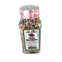 La Flor - CAKE SPRINKLES MEDIUM SIZE 4 oz - Home & Kitchen