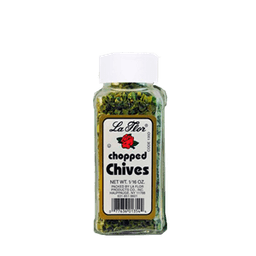 La Flor - CHOPPED CHIVES MEDIUM SIZE 0.375oz - Home & Kitchen