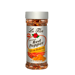 La Flor - CRUSHED RED PEPPER LARGE SIZE 4 oz - Home & Kitchen