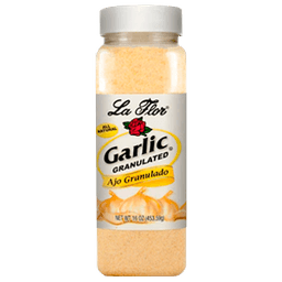 La Flor - GARLIC GRANULATED CONV.SIZE 16 oz - Home & Kitchen