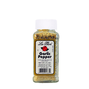 GARLIC & PEPPER SEASONING MEDIUM SIZE 3.5 oz