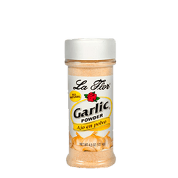 La Flor - GARLIC POWDER ECONOMY SIZE 4.5 oz - Home & Kitchen