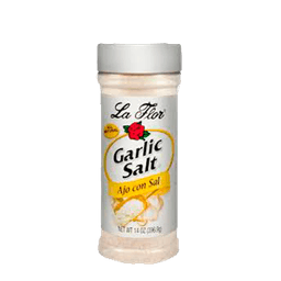 La Flor - GARLIC SALT LARGE SIZE 14 oz - Home & Kitchen